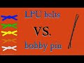 Bobby pinning through the LPU belts #ElroyzToyz #BobbyPin4TheWin