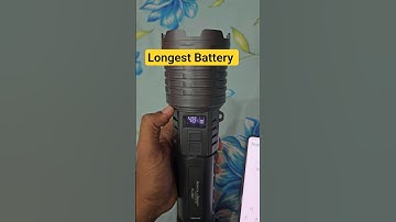 Longest Battery #vishalsaxena #automobile #review #torch #test #drain #unboxing #torchlight