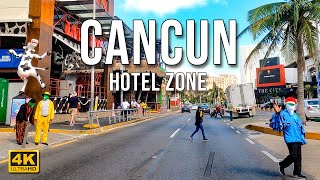 Cancun Hotel Zone Scenic Drive [4K] | Cancun | Quintana Roo | Mexico