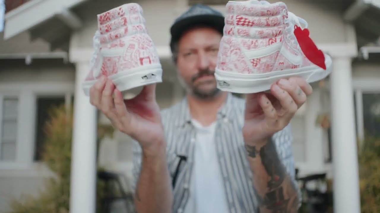 GIVEAWAY) Custom Louis Vuitton X Supreme Slip on Vans 