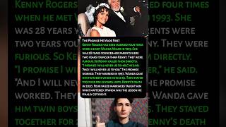 The Promise He Made First. Wanda Miller and Kenny Rogers.#shorts#celebrity#hollywood