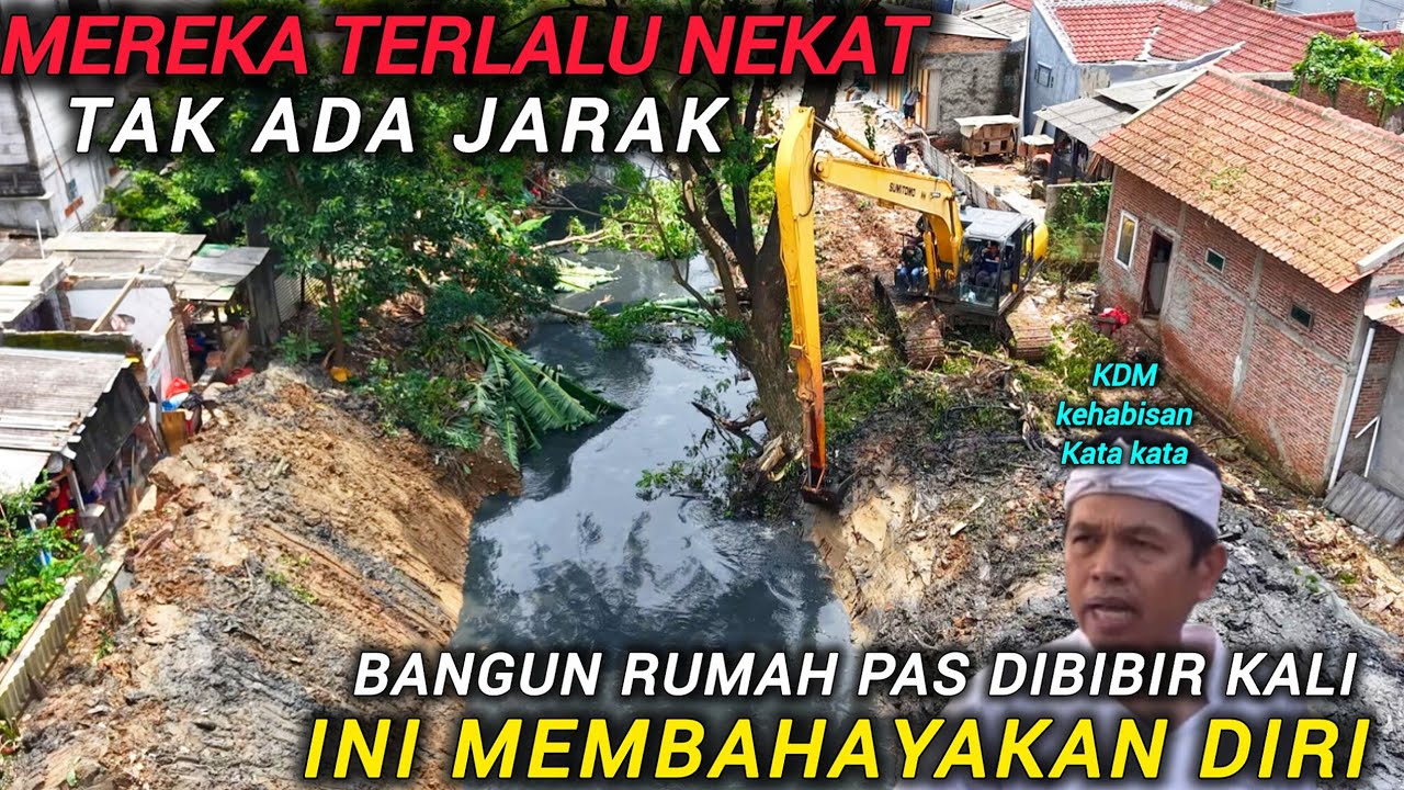 LOKASI PONDOK UNGU INI PALING PARAH KALAU BANJIR❗️SUDAH SEPATUTNYA DINORMALISASI & DIKERUK