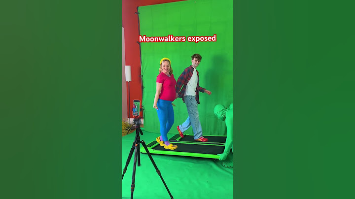 Exposing moonwalk YouTubers with@merrickhanna #behindthescenes #moonwalk #greenscreen