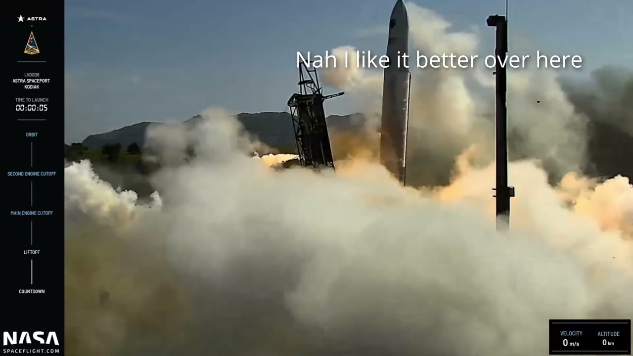 Astra tries to go to orbit with the launch of Rocket 3 YouTube