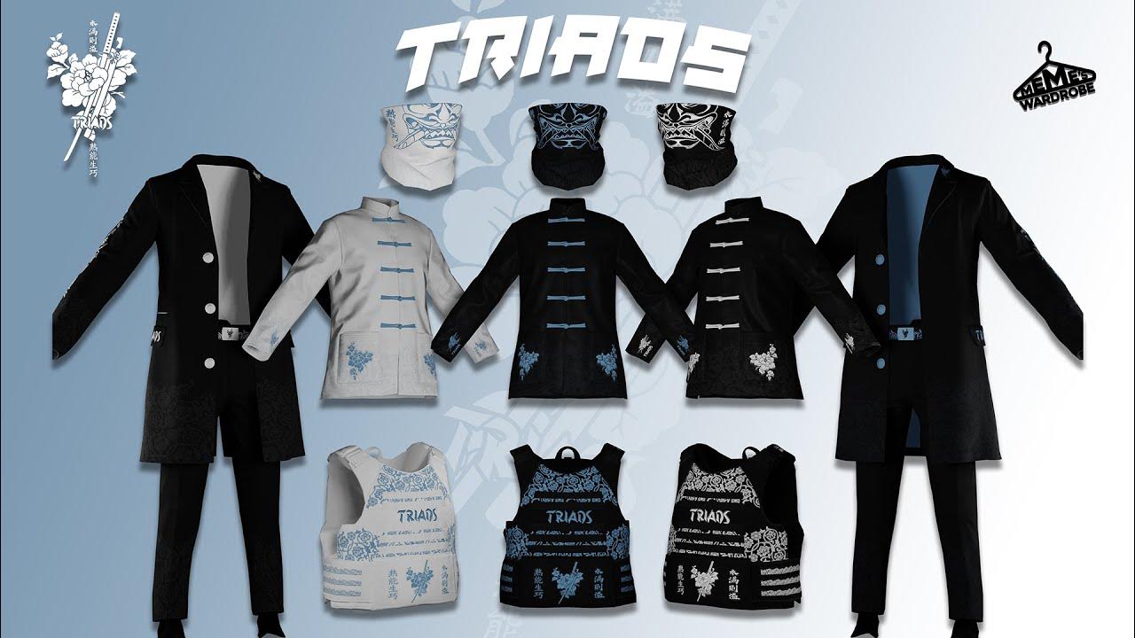 FiveM Triads Clothing Package - YouTube