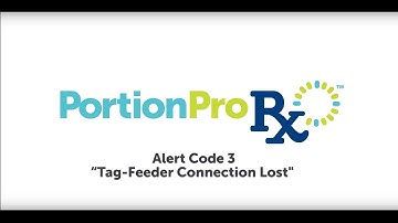 PortionPro Rx Pet Feeder - Alert Code #3 Pet Not Sensed
