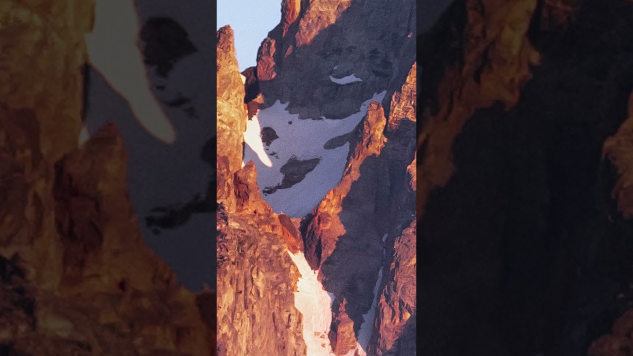 Details from the artwork "Tetons Reflection" 