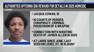 Authorities offering $5K reward for details in 2025 homicide of Albany man