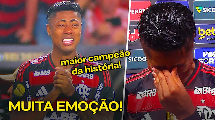 BRUNO HENRIQUE CHORA AO DESCOBRIR QUE É O MAIOR CAMPEÃO DA HISTÓRIA DO FLAMENGO