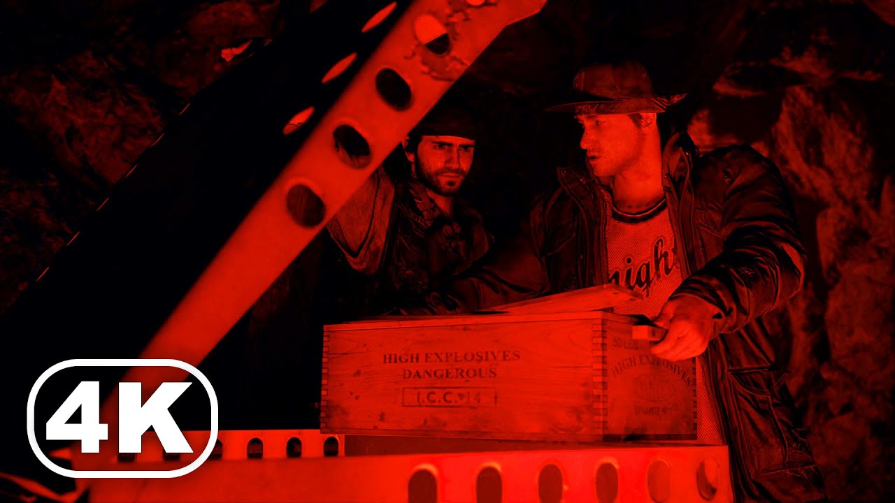 Deacon & Skizzo finally find the TNT in the Lucky Lad Mine ULTRA 4K 60FPS - DAYS GONE