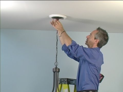 Video: Kako zamijeniti ugradno svjetlo visećim?
