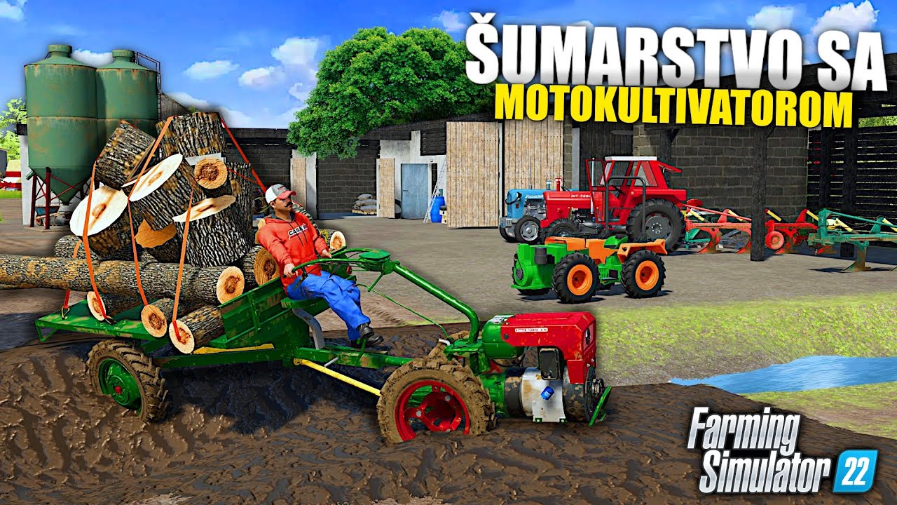 ZAPELI U BLATU? U ŠUMU MOTOKULTIVATOROM! StaraFarma Ep111