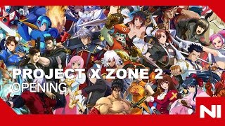 Project X Zone 2 - Opening Cinematic Sekai Ha Hitotsu No Budai