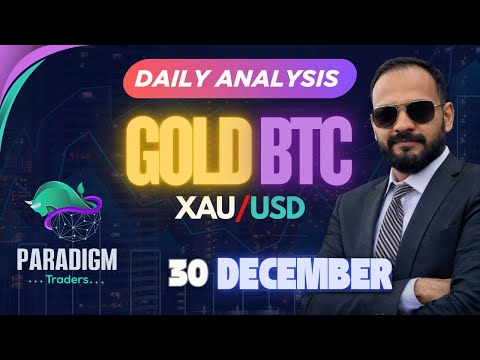 Video preview for GOLD Price Prediction TODAY | 30 Dec 2025 | #GOLD #USOIL #BTCUSDT #NASDAQ. Forex Market Updates.