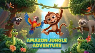  Adventure in the Amazon Jungle | Kindergarten story book