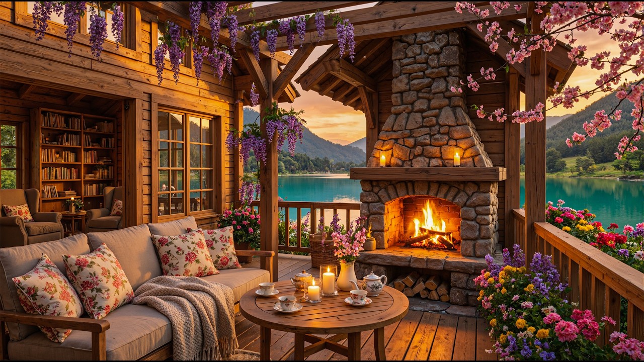 Spring Piano Music For Stress Relief - Soft Ambience To Relaxing, Working