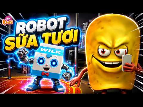 Robot Sữa Tươi - PHIM HOẠT HÌNH TIỆM CẮT TÓC BÁNH MÌ | Bread Barbershop