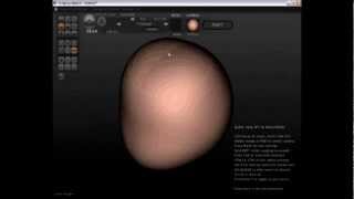 Modeling face in Sculptris Alpha
