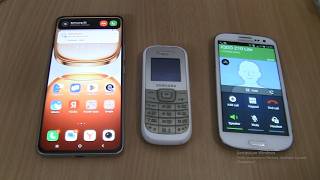 Over The Horizon Incoming Call&Outgoing Call At The Same Samsung Galaxy S3+1200M+Iqoo Z10 Lite