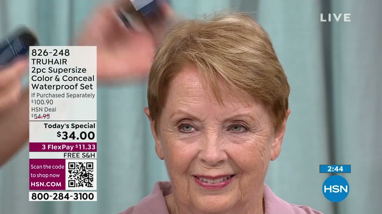 TRUHAIR 2piece Supersize Color   Conceal Waterproof Set