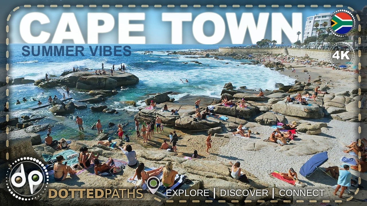 Cape Town Sea Point Promenade Walk | Sunset, Queen’s & Saunders’ Rocks Beaches | 4K  Walk Tour