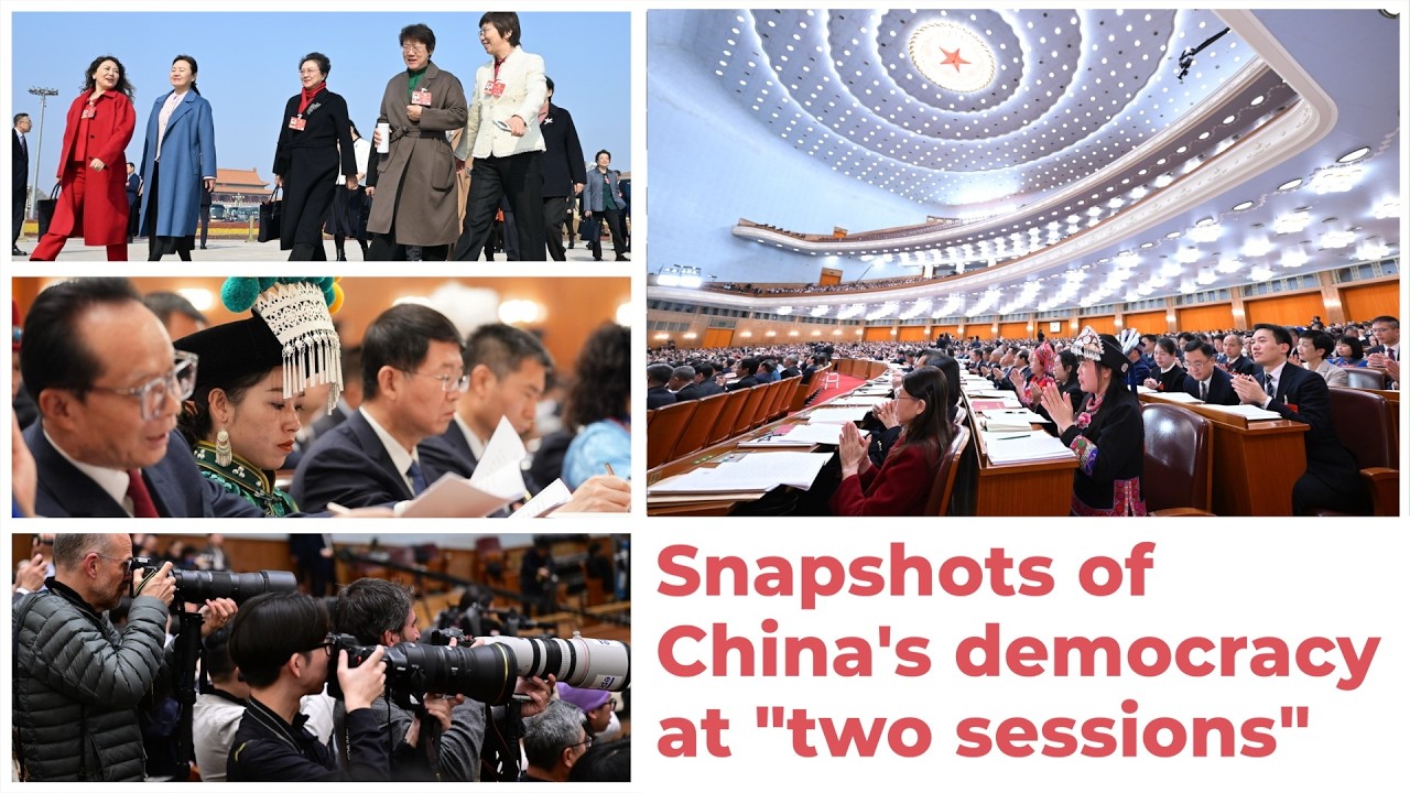 Snapshots of China's democracy at "two sessions"