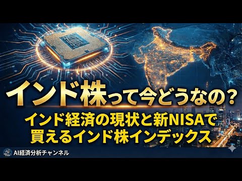 インド株って今どうなの？： インド経済の現状と新NISAで買えるインド株インデックス
