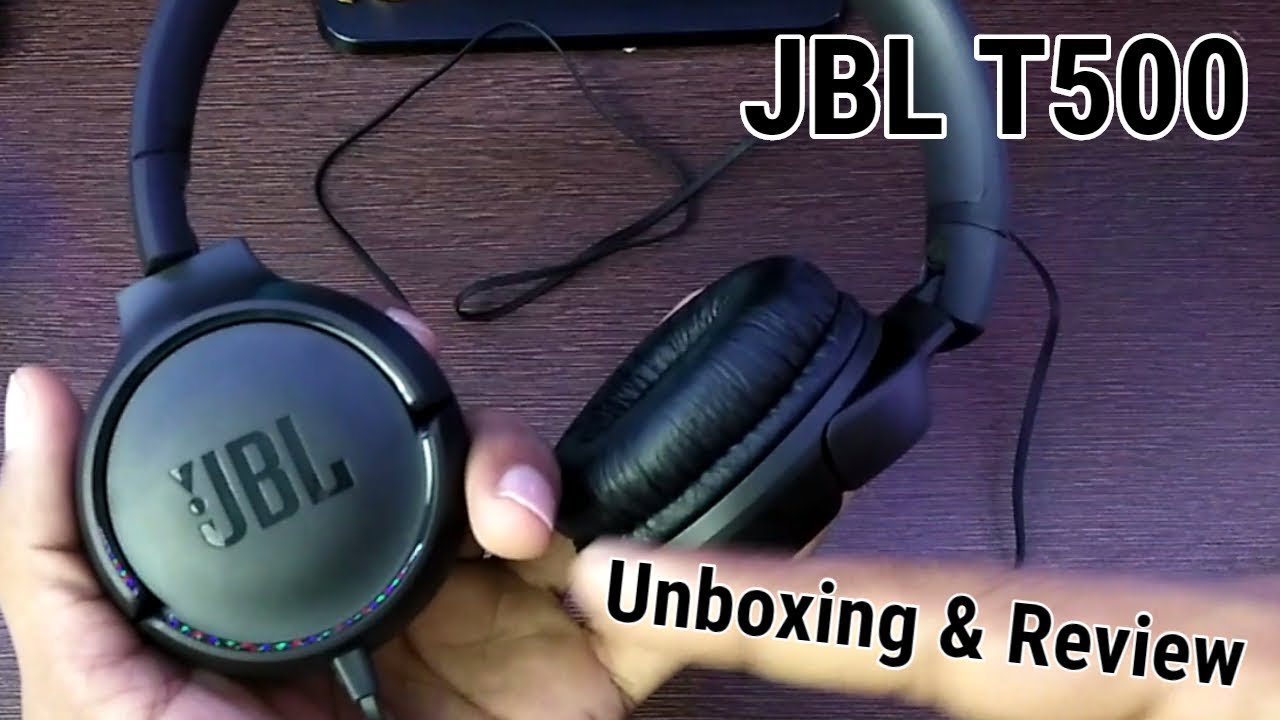 JBL Tune 500 Headphones - Unboxing or Review 