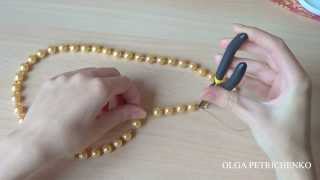 Бусы и серьги из жемчуга. Necklaces and earrings of freshwater pearls