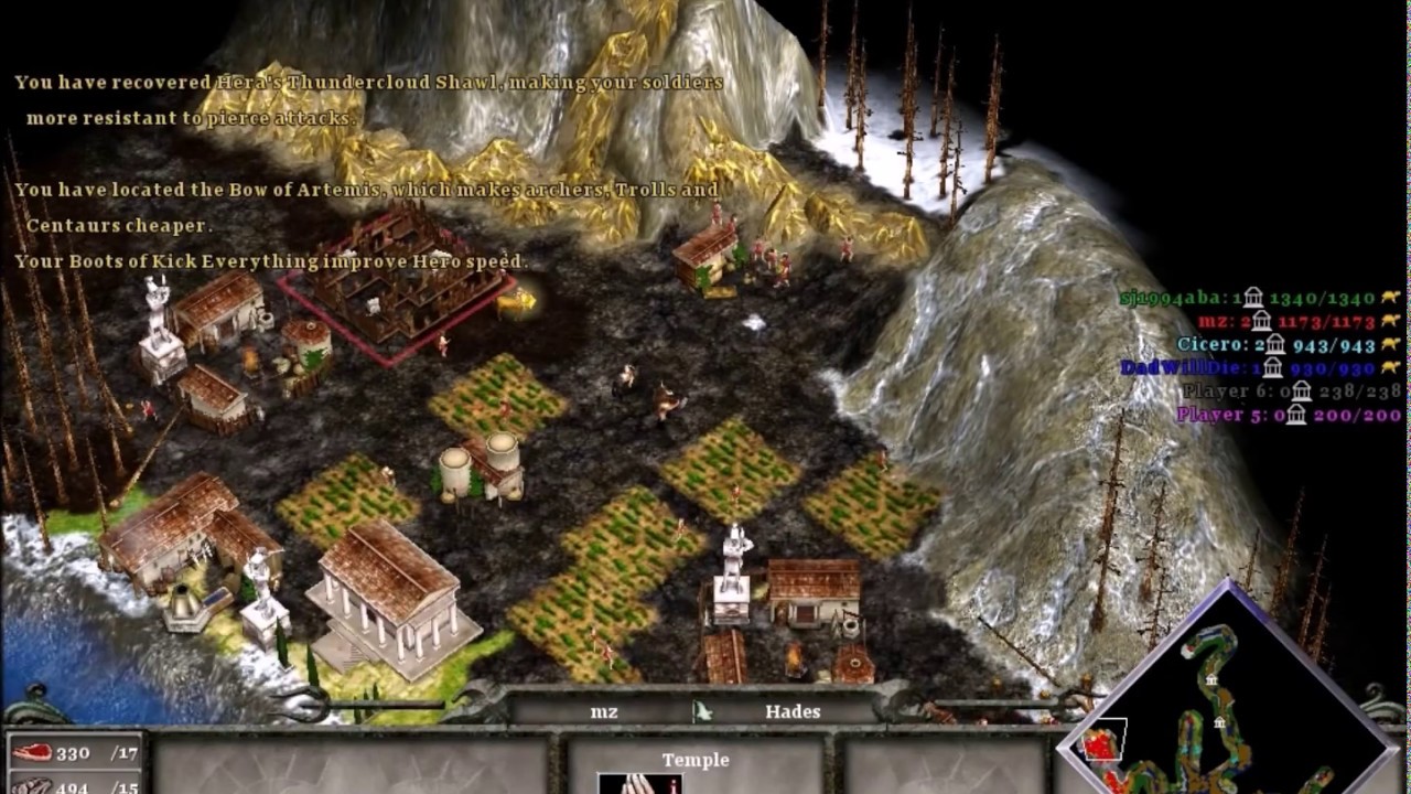 Age Of Mythology Custom Scenarios Age Of Mythology Custom Scenarios