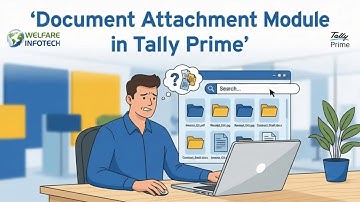 Document Attachment Module in Tally Prime | Welfare Infotech