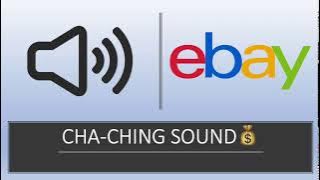 eBay Cha-Ching Sale Notification Sound | Cash Register Sold Item Ring Alert 💰