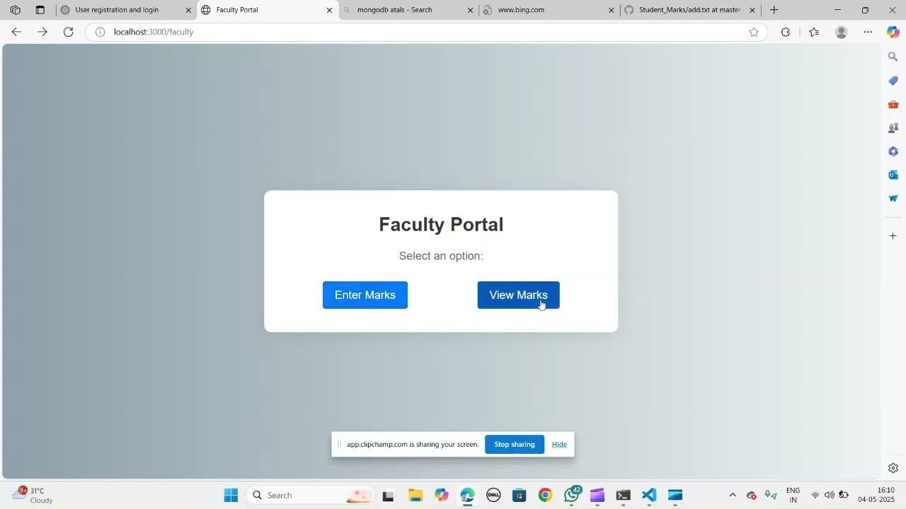 Students Marks Management