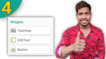 Edittext textview button sketchware/Aauraparti