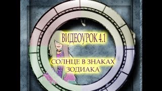 Видеоурок 4.1 Солнце в Знаках Зодиака. Видеоурок 4.1 Солнце в Знаках Зодиака.