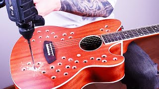 I drilled holes in my guitar and it sounds UNREAL screenshot 5