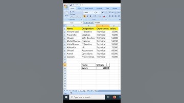 VLOOKUP #excel #computer #tricks #windows #msoffice #education #microsoft #shortcuts #video #shorts