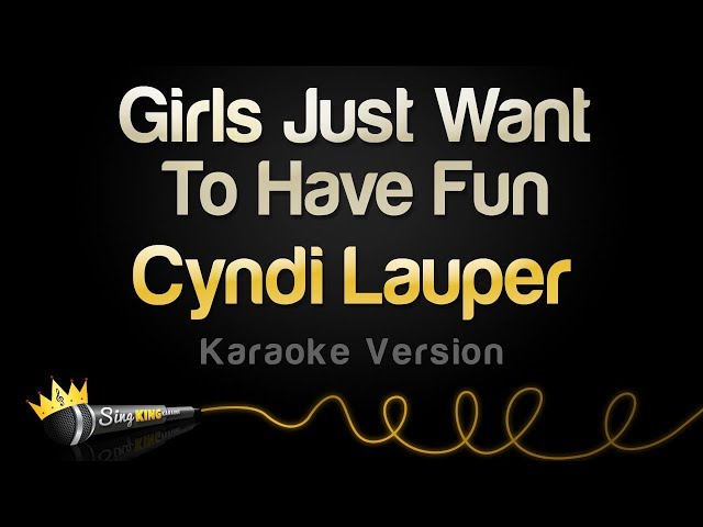 Cyndi Lauper - Girls Just Want To Have Fun (Karaoke Version) class=