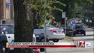 Student shot at Wilmington high school, law enforcement agencies on scene
