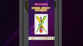 ¿Qué significa el Tres de Bastos? #Shorts