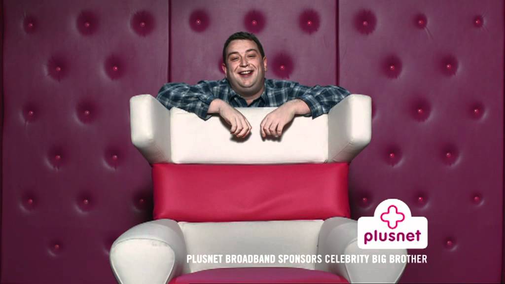Plusnet Joe Joe jumping out from behind the Big Brother Diary Room Chair - Plusnet ...