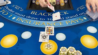 BLACKJACK | $1,000,000 BUY IN | AMAZING $500,000 WIN WITH HUGE BETS!