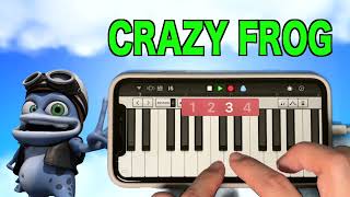 Crazy Frog - غطاء Axel F (iPhone ، GarageBand) screenshot 4