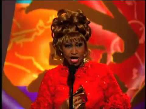 Celia Cruz Cuando Recibio Su Ultimo Grammy Latino En El 2002 - YouTube