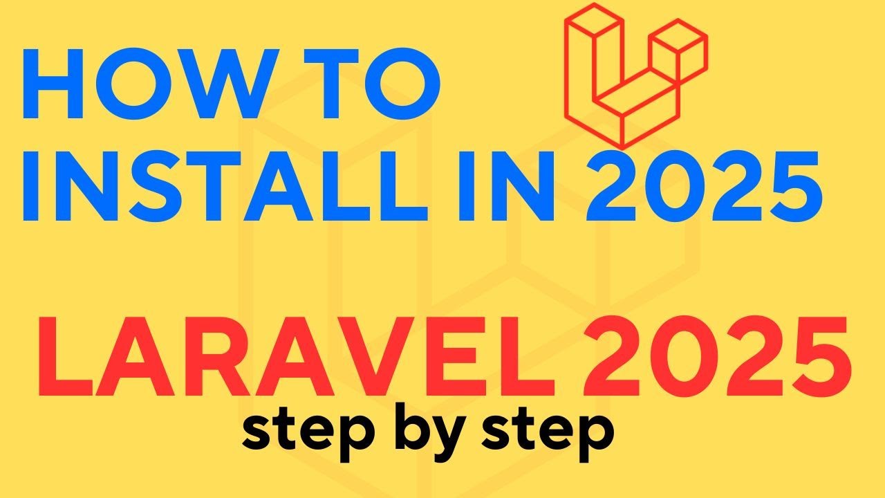 #01 How to Install & Create Laravel Project