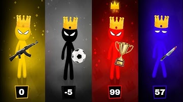 Stickman Party - Tournament Mode 1234 Player Random Gameplay Walkthrough Part 20 MiniGames Update