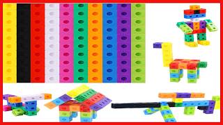 SpriteGru Math Linking Cubes: Boost Early Math Skills with 100 Colorful Snap Blocks Guide