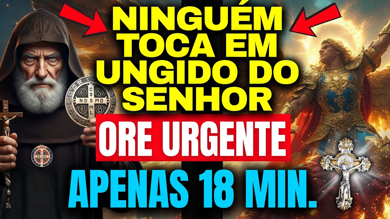 🛑 SE TE JOGARAM FEITIÇARIA, ESSA ORAÇÃO A SÃO BENTO E SÃO MIGUEL NÃO DEIXA NADA ENCOSTAR EM VOCÊ