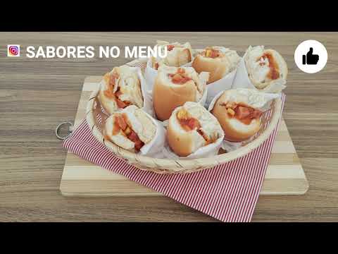 RECEITA MINI CACHORRO QUENTE MUITO FÁCIL E DELICIOSO