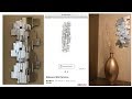 Dollar Tree DIY || 30” ZGallerie Inspired Wall Sconce